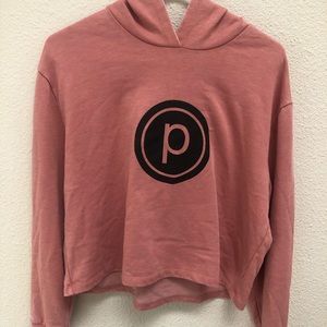Pure Barre Crop Hoodie